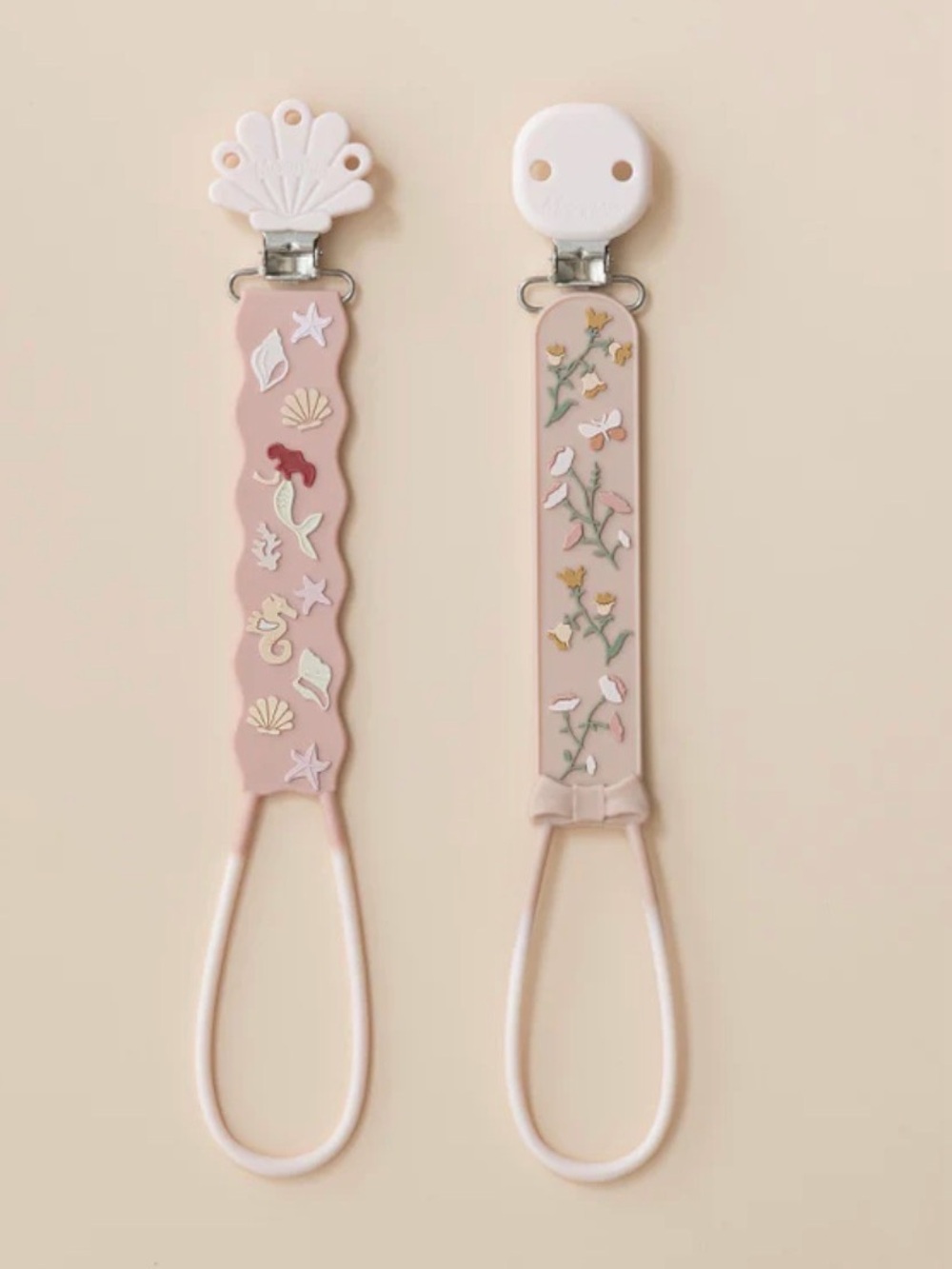 Moonkie Beadless Silicone Pacifier Clip